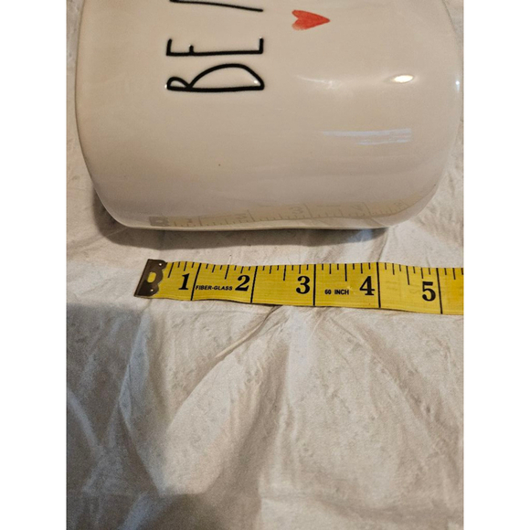 Rae Dunn Collector Valentine's Day "Be Mine" Coffee Cup Mug White Red - Picture 9 of 11